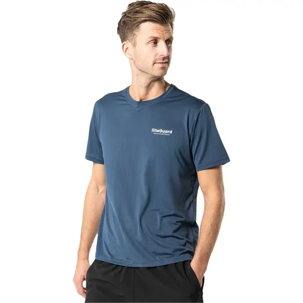 liiteGuard Ground Tech L�be T-shirt Herre - Bl�