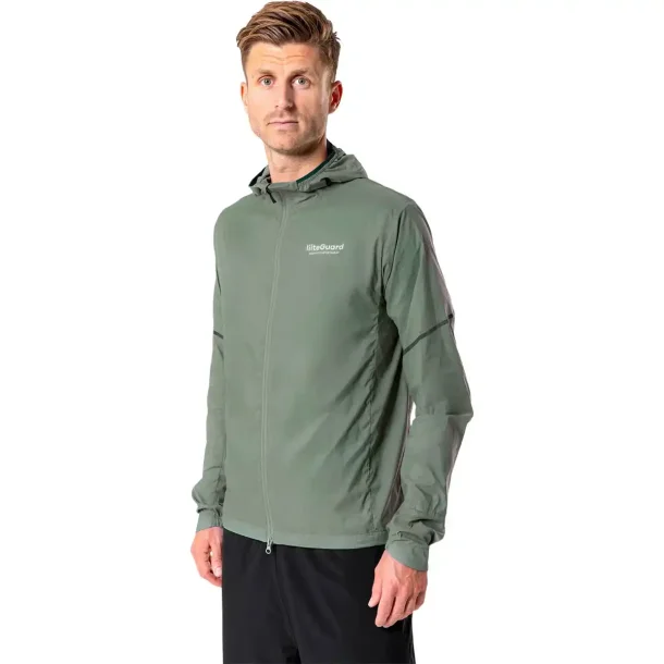 liiteGuard Aero-Tech Windbreaker L�bejakke Herre - Gr�n
