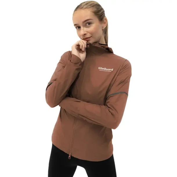 liiteGuard Aero-Tech Windbreaker L�bejakke Dame - Kakao Brun