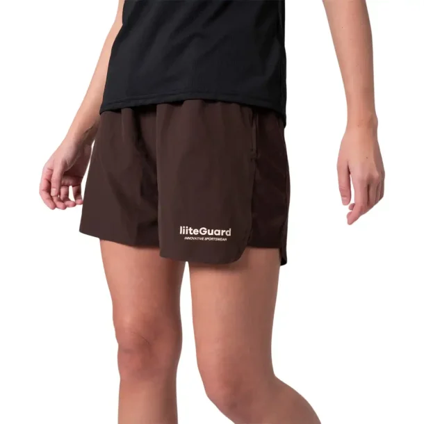 liiteGuard Re-Liite High Waist L�beshorts Dame - Kaffe Brun