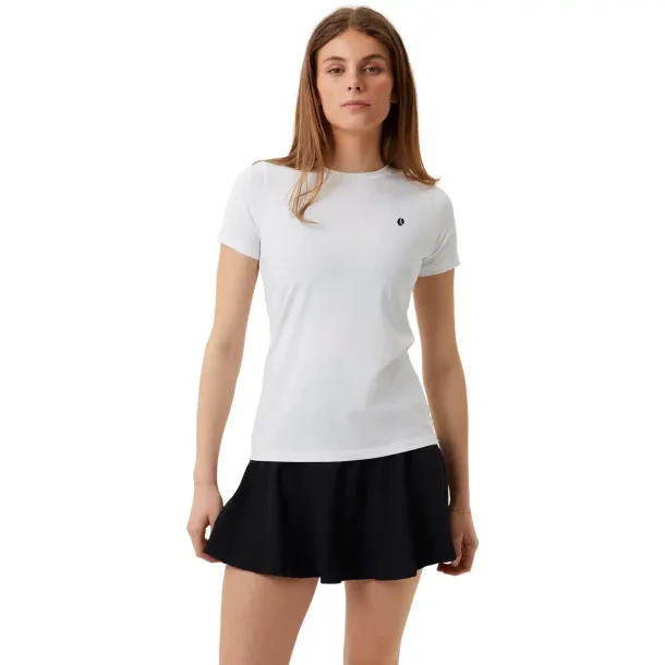 Bj&ouml;rn Borg Ace Slim T-Shirts - Dame - Hvid