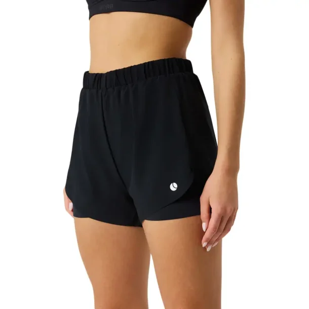 Bj&ouml;rn Borg Ace 2in1 Tennisshort - Dame - Sort