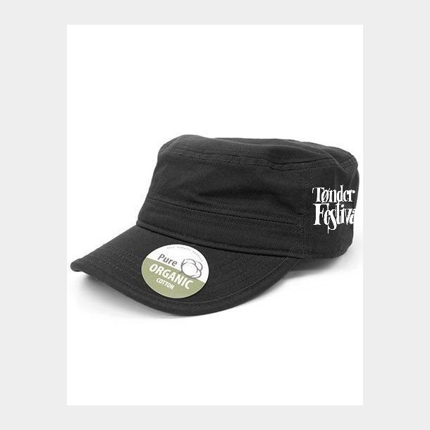 T�nder Festival Bomulds Cap - Sort