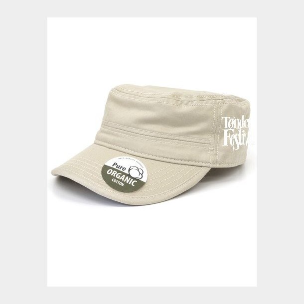 T�nder Festival Bomulds Cap - Sand
