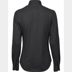 TeeJays Aktiv Str�k Skjorte - Dame - Sort