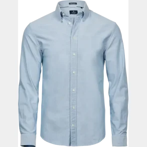 TeeJays Perfect Oxford Skjorte - Herre - Lysebl�