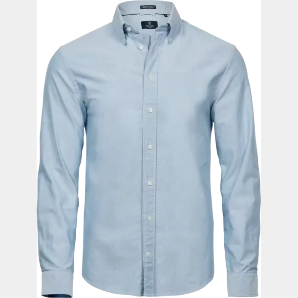 TeeJays Perfect Oxford Skjorte - Herre - Lysebl�