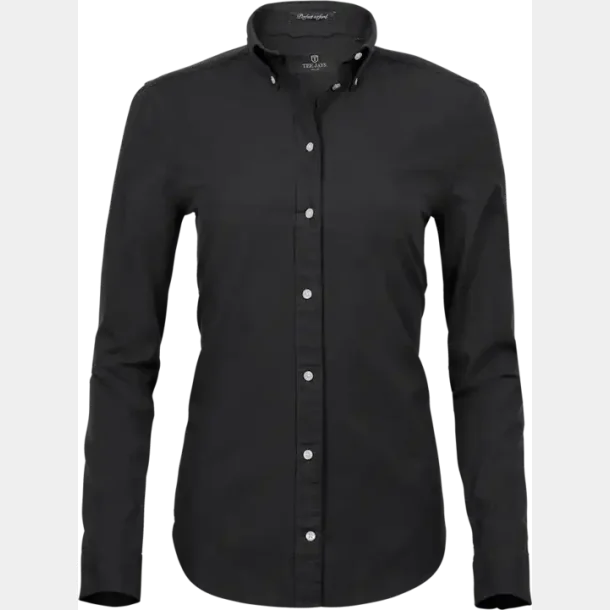 TeeJays Perfect Oxford Skjorte - Dame - Sort