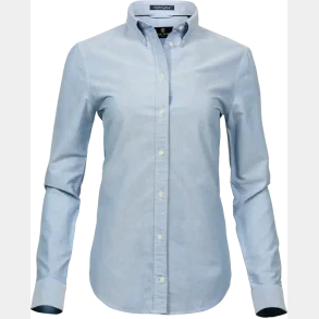 TeeJays Perfect Oxford Skjorte - Dame - Lysebl�