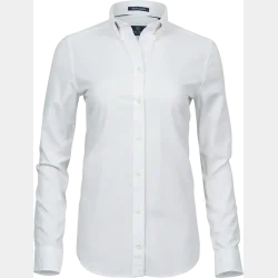 TeeJays Perfect Oxford Skjorte - Dame - Hvid