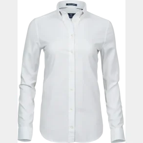 TeeJays Perfect Oxford Skjorte - Dame - Hvid