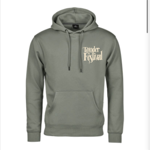 T�nder Festival Hoodie - Gr�n