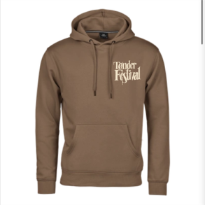 T�nder Festival Hoodie - Brun