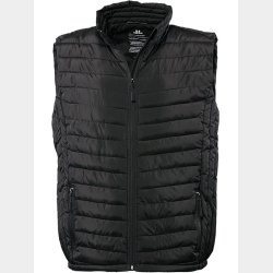 TeeJays Zeppelin Vest - Herre - Sort