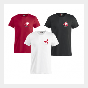 B&C Tee 3 Pack R�d/Hvid/Sort
