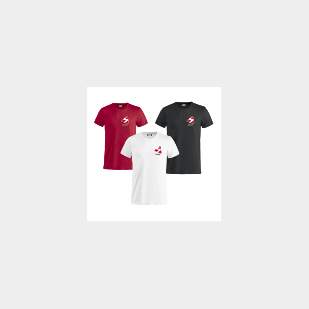 B&C Tee 3 Pack R�d/Hvid/Sort