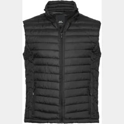 TeeJays Zeppelin Vest - Herre - Sort