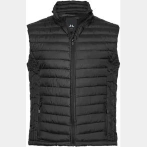 TeeJays Zeppelin Vest - Herre - Sort