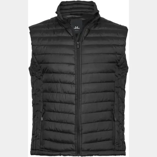 TeeJays Zeppelin Vest - Herre - Sort