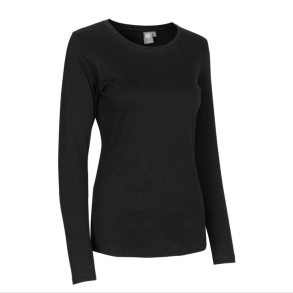 L/S T-shirt Sort Women