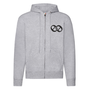 EE Fruit of the Loom Zip-Hoodie Gr� 