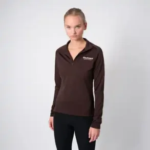 liiteGuard Ground-Tech 1/4 Zip Tr�ningstr�je Dame - Kaffe Brun