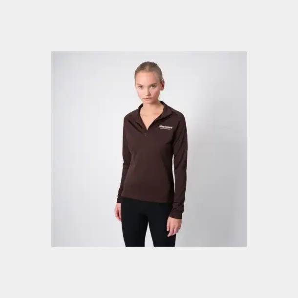 liiteGuard Ground-Tech 1/4 Zip Tr�ningstr�je Dame - Kaffe Brun
