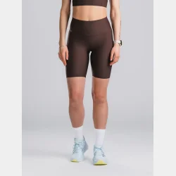 Fusion - H�jtaljede Tights Kort - Dame - M�rke Brun
