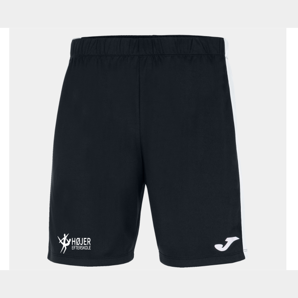 Joma Shorts Maxi Sort-Hvid