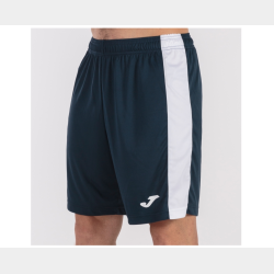 Joma Shorts Maxi Sort-Hvid