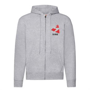 Fruit Of The Loom Zip-Hoodie - Gr�