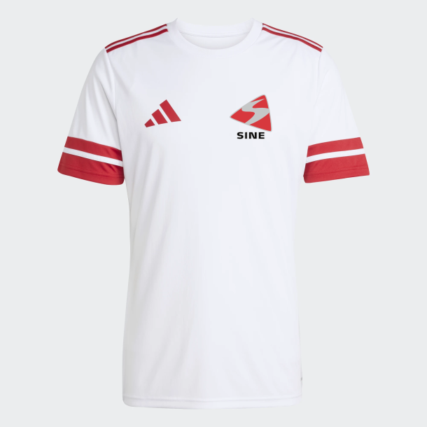 Squad25 Tee Hvid/R�d