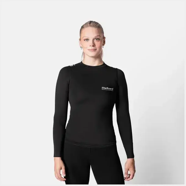 liiteGuard Spine-Tech Lang�rmet Baselayer T-shirt Dame