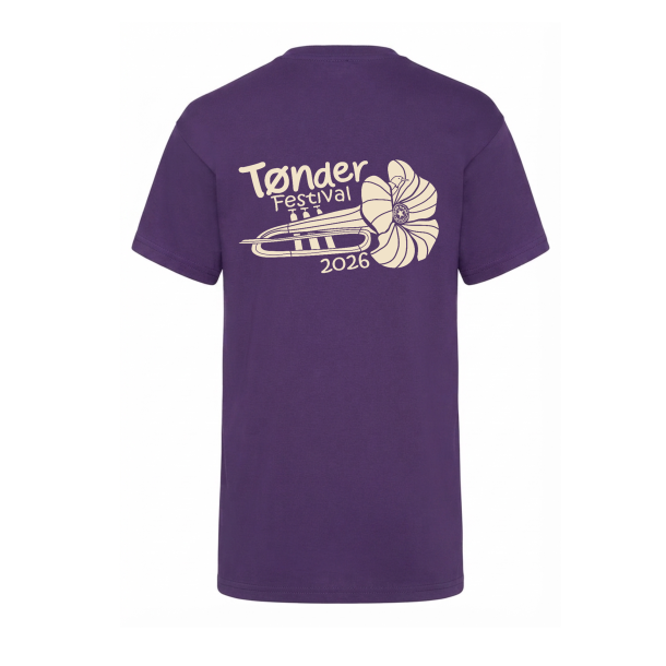T�nder Festival �rs Tee 2026 B�rn - Lilla