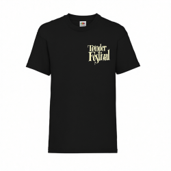 T�nder Festival �rs Tee 2026 B�rn- Sort 