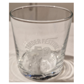 T�nder festival 50 �rs jubil�ums whiskey glas