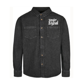 T�nder Festival Cowboy Skjorte Denim sort