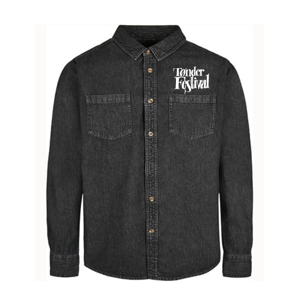 T�nder Festival Cowboy Skjorte Denim sort