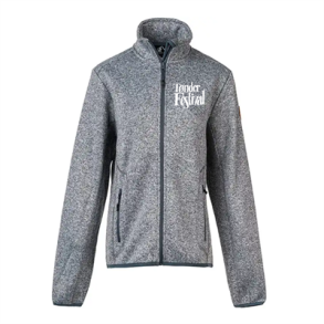 T�nder Festival Strik Fleece TF logo  - Dame - Gr�