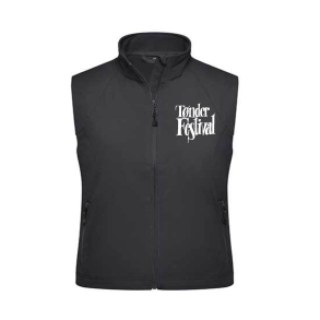 Softshell Vest T�nder Festival sort