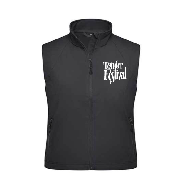 Softshell Vest T�nder Festival sort