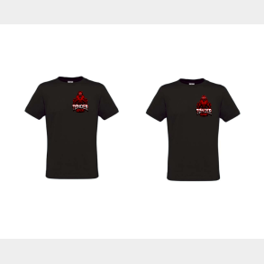 Sampak 2 sorte t-shirts m/ bryst logo 