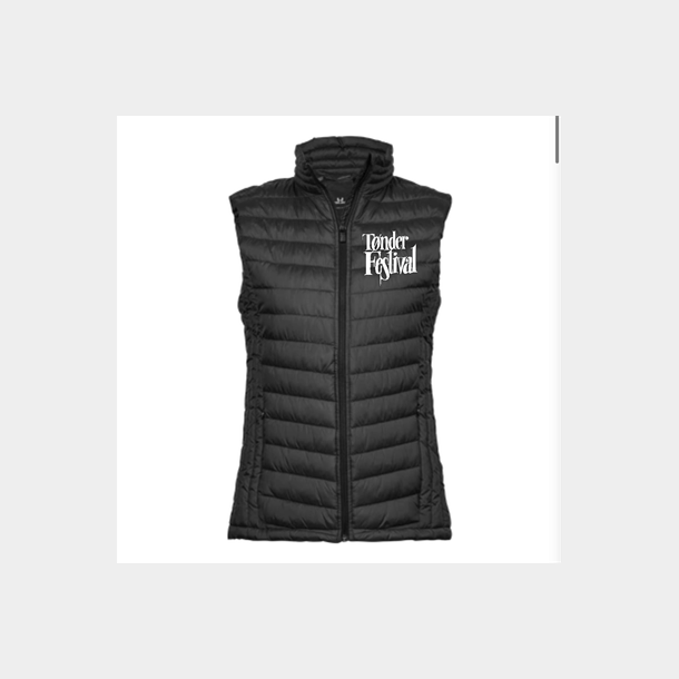 T�nder Festival Vest - Dame - Sort