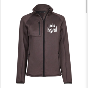 T�nder Festival Fleece - Dame - Sort