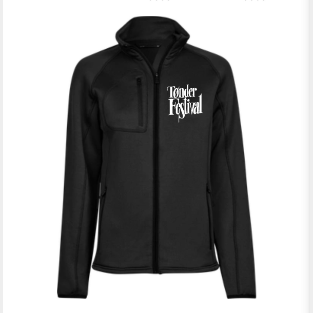 T�nder Festival Fleece - Dame - Sort