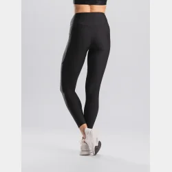 Fusion - H�jtaljede Tights Lang - Dame - Sort